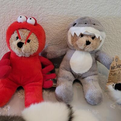 Lot 101: Plushies Lot - Nate & Jules, Wee Bears and Tumbleweeds Owls