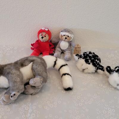 Lot 101: Plushies Lot - Nate & Jules, Wee Bears and Tumbleweeds Owls