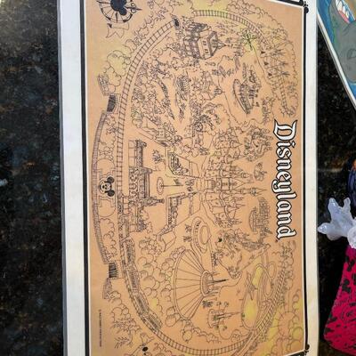 #384 Disneyland Collectibles: Cup, Hat, Placemats