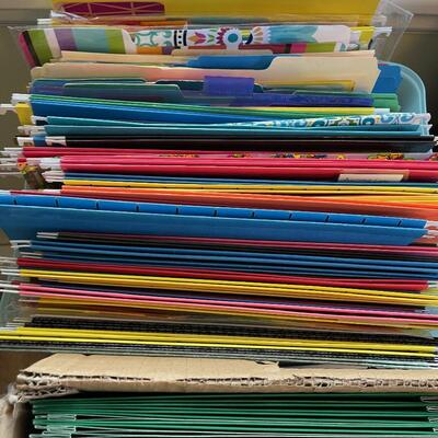 #388 U- Report Binder, File Hanging Etc.