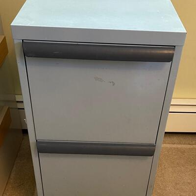 #396U - Metal File Cabinet 3 Drawer