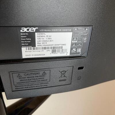 #397U - ACER Computer Monitor 