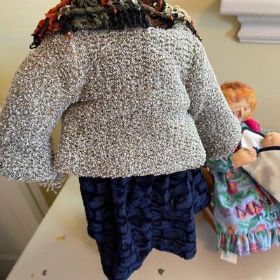 #404U  2 Granny Dolls 