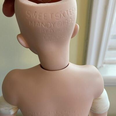 #405U  Unfinished Doll - Sweet 16 Mandy 