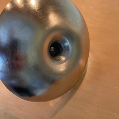 #412UPewter Candle Stick 