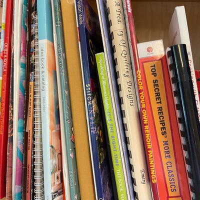 #426U  2 Shelves of Books 