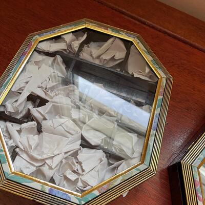 #438U 2 Small Shadow Boxes - New 