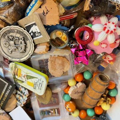 #440U Small Minutes Crafting Supplies #2 3 Bears and birds 