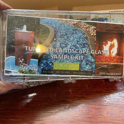 #449U 2 packages of tumbled Glass for crafting 
