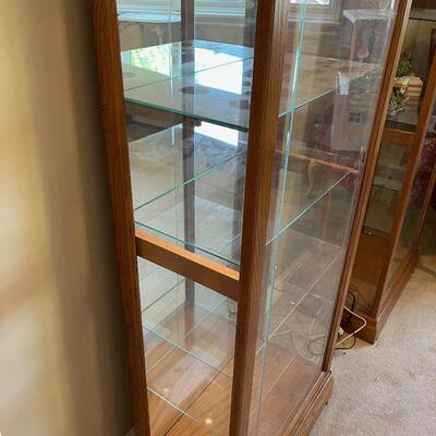 #454U Oak Curio #2 (matches 453) 
