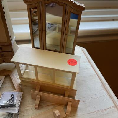 #469U Lot Doll Furniture for Miniature House Making 