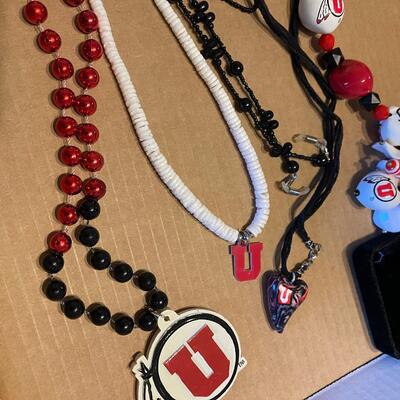 #476U  UTE Tray of U of U Jewelry