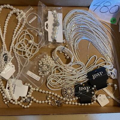 #480U White and Delightsome Pearls of the Sea! 
