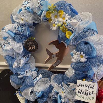 #486 (2) Wreathes: Spring and Valentines Day 