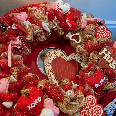 #486 (2) Wreathes: Spring and Valentines Day 