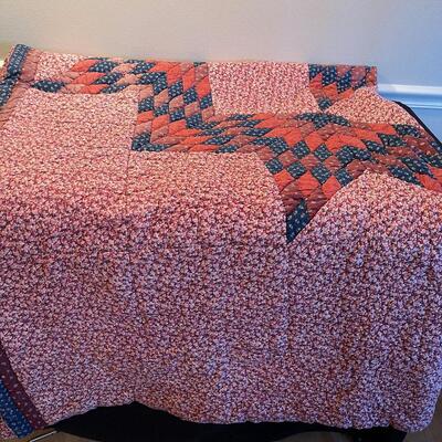 #488 Lovely STAR Quilt Calico 