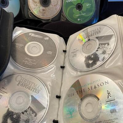 #490 Books of C D' s - All Partially full At Least a count of 100 CD's