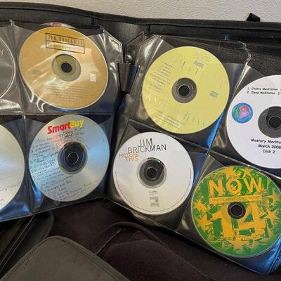 #490 Books of C D' s - All Partially full At Least a count of 100 CD's