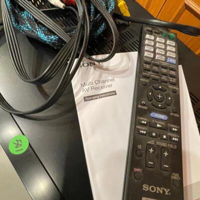 Sony Multi Cxhannel AV Reciever