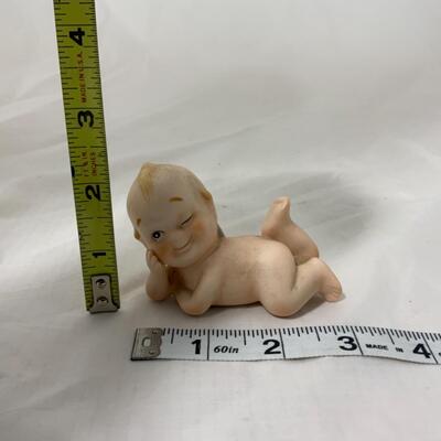 [82] VINTAGE | Kewpie Bisque Doll | Original Sticker