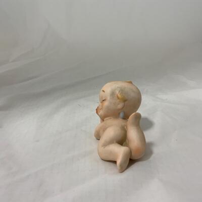 [82] VINTAGE | Kewpie Bisque Doll | Original Sticker