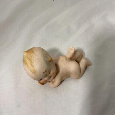 [82] VINTAGE | Kewpie Bisque Doll | Original Sticker