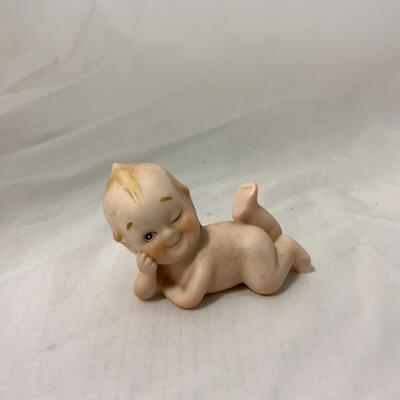 [82] VINTAGE | Kewpie Bisque Doll | Original Sticker