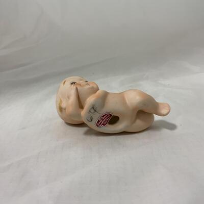 [82] VINTAGE | Kewpie Bisque Doll | Original Sticker