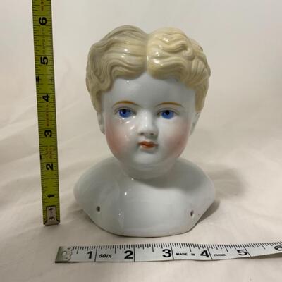 [85] ANTIQUE | Flat-Top German | Shoulder-Head | Doll
