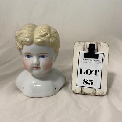 [85] ANTIQUE | Flat-Top German | Shoulder-Head | Doll