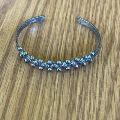 Sterling cuff bracelet 