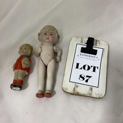 [87] VINTAGE | Made in Japan | Two Dolls | Cuties!
