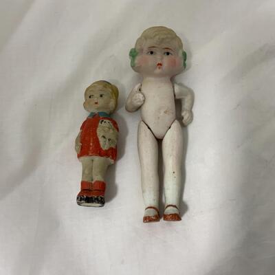 [87] VINTAGE | Made in Japan | Two Dolls | Cuties!