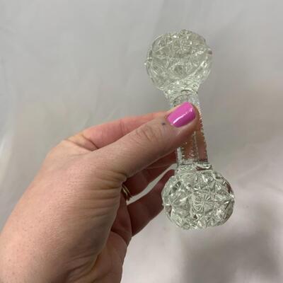 [90] VINTAGE | Crystal Knife Rest