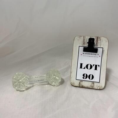 [90] VINTAGE | Crystal Knife Rest