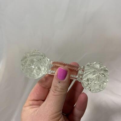 [90] VINTAGE | Crystal Knife Rest