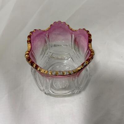 [91] ANTIQUE | Cranberry Flashing Spooner