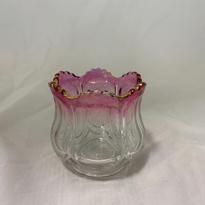 [91] ANTIQUE | Cranberry Flashing Spooner