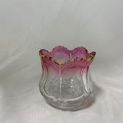 [91] ANTIQUE | Cranberry Flashing Spooner