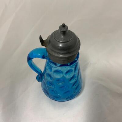[93] ANTIQUE | Blue Thumb Print | Syrup