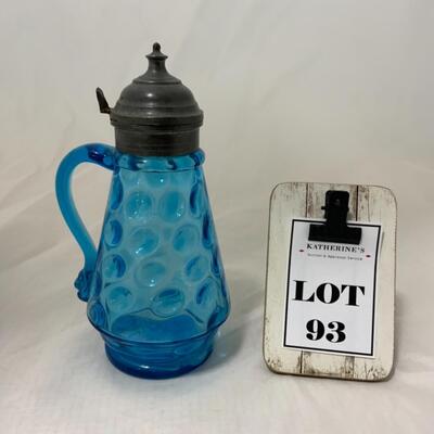 [93] ANTIQUE | Blue Thumb Print | Syrup