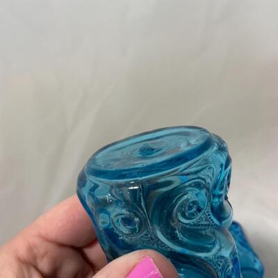 [95] ANTIQUE | 1902 | Northwood Blue Shakers | S Repeat Pattern