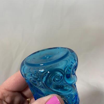 [95] ANTIQUE | 1902 | Northwood Blue Shakers | S Repeat Pattern