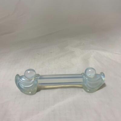 [96] ANTIQUE | 1920s | Sabino | France | Opalescent Duck Knife Rest