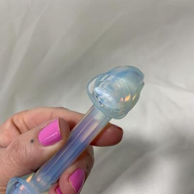 [96] ANTIQUE | 1920s | Sabino | France | Opalescent Duck Knife Rest