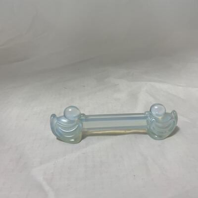 [96] ANTIQUE | 1920s | Sabino | France | Opalescent Duck Knife Rest