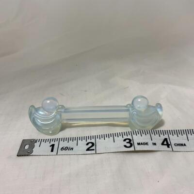[96] ANTIQUE | 1920s | Sabino | France | Opalescent Duck Knife Rest
