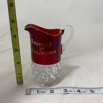 [101] VINTAGE | Souvenir of Green Lake, Wisconsin | Pitcher