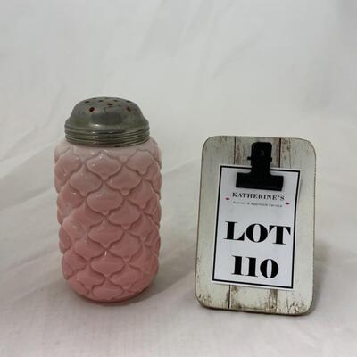 [110] ANTIQUE | Muffineer Pink | Sugar Shaker