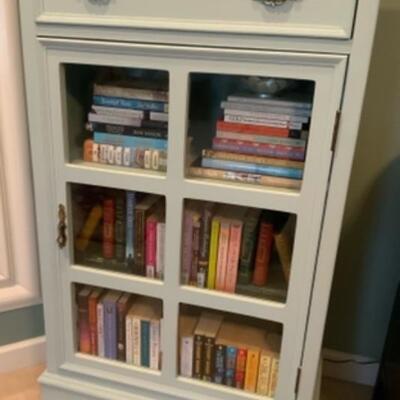 Art Deco Hand Painted Cabinet /Book Shelf 